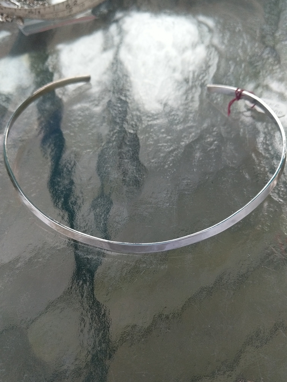 Sterling Silver Collar Necklace